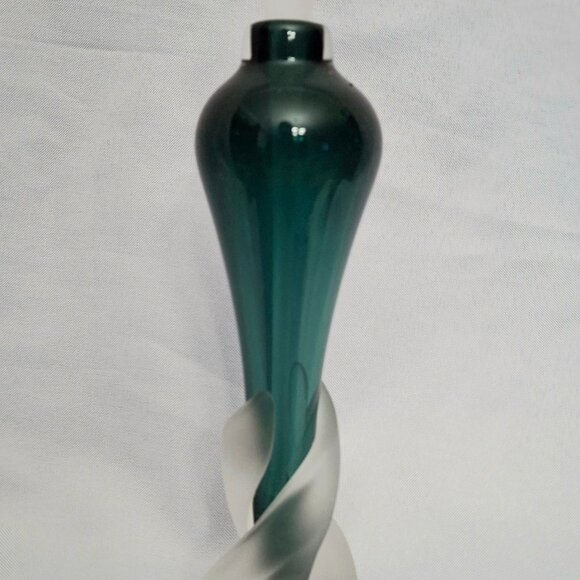 Matthew Beuchner Thames Art Glass Swirl Perfume Bottle – Signed - Picture 6 of 6